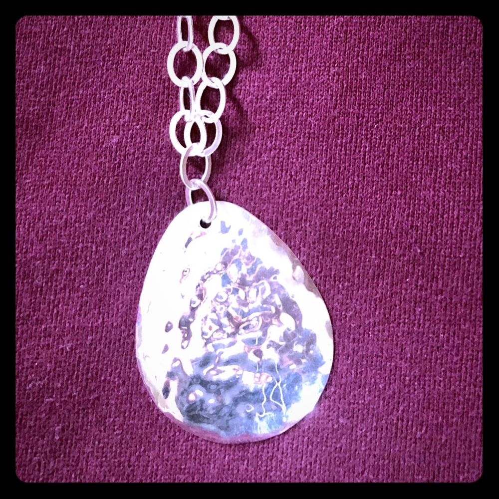 Hammered Sterling Silver Silpada necklace